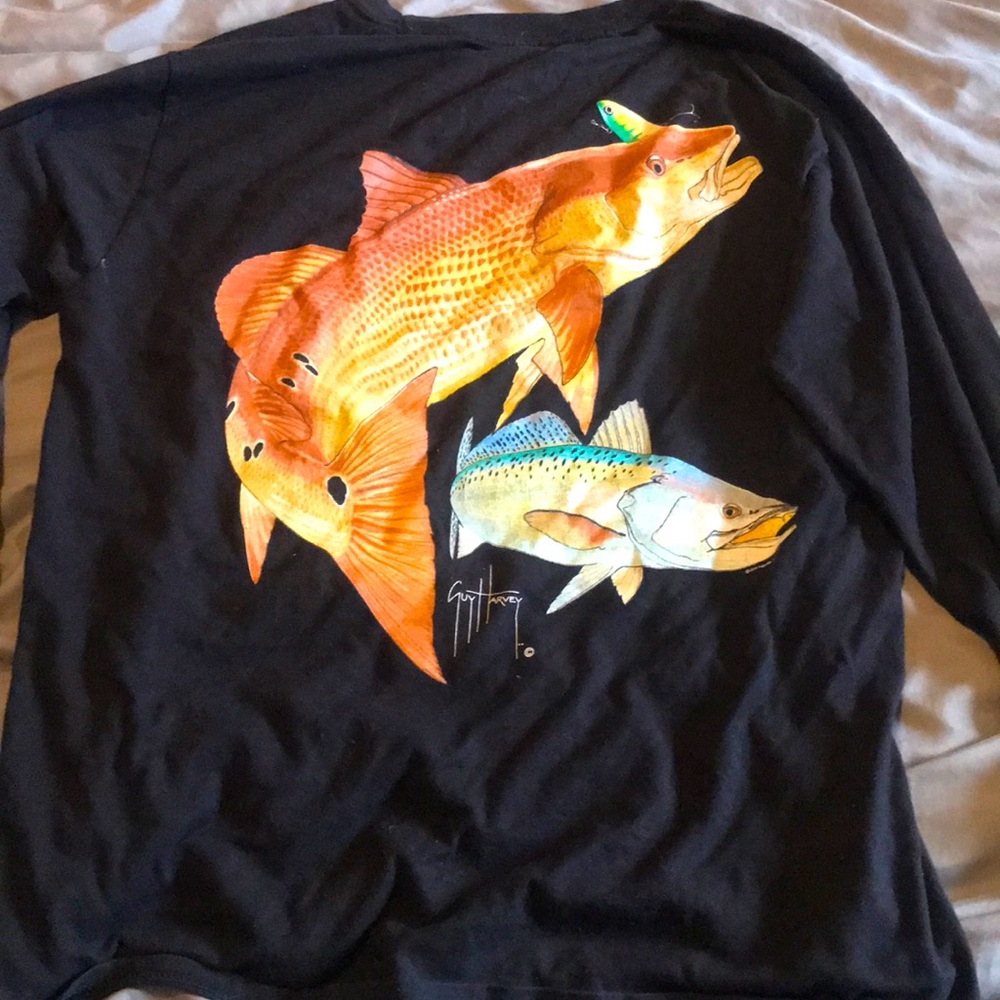 guy harvey long sleeve shirt
